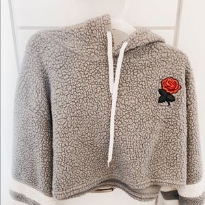 Women’s cropped hoodie